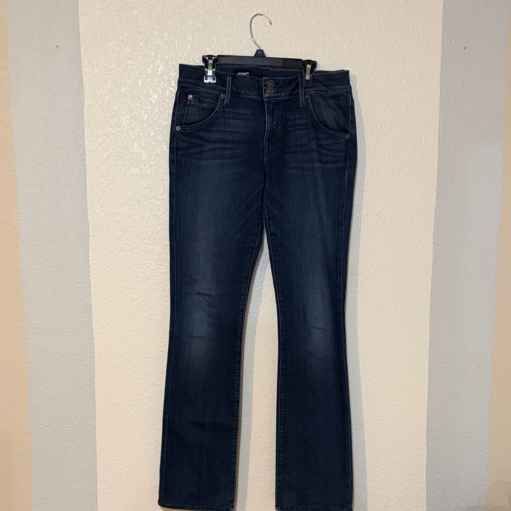 Hudson Jeans Women's Deep Indigo Straight Leg Jeans